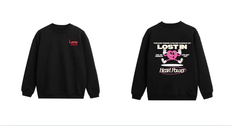 Lost In The Power Of Love Sweater