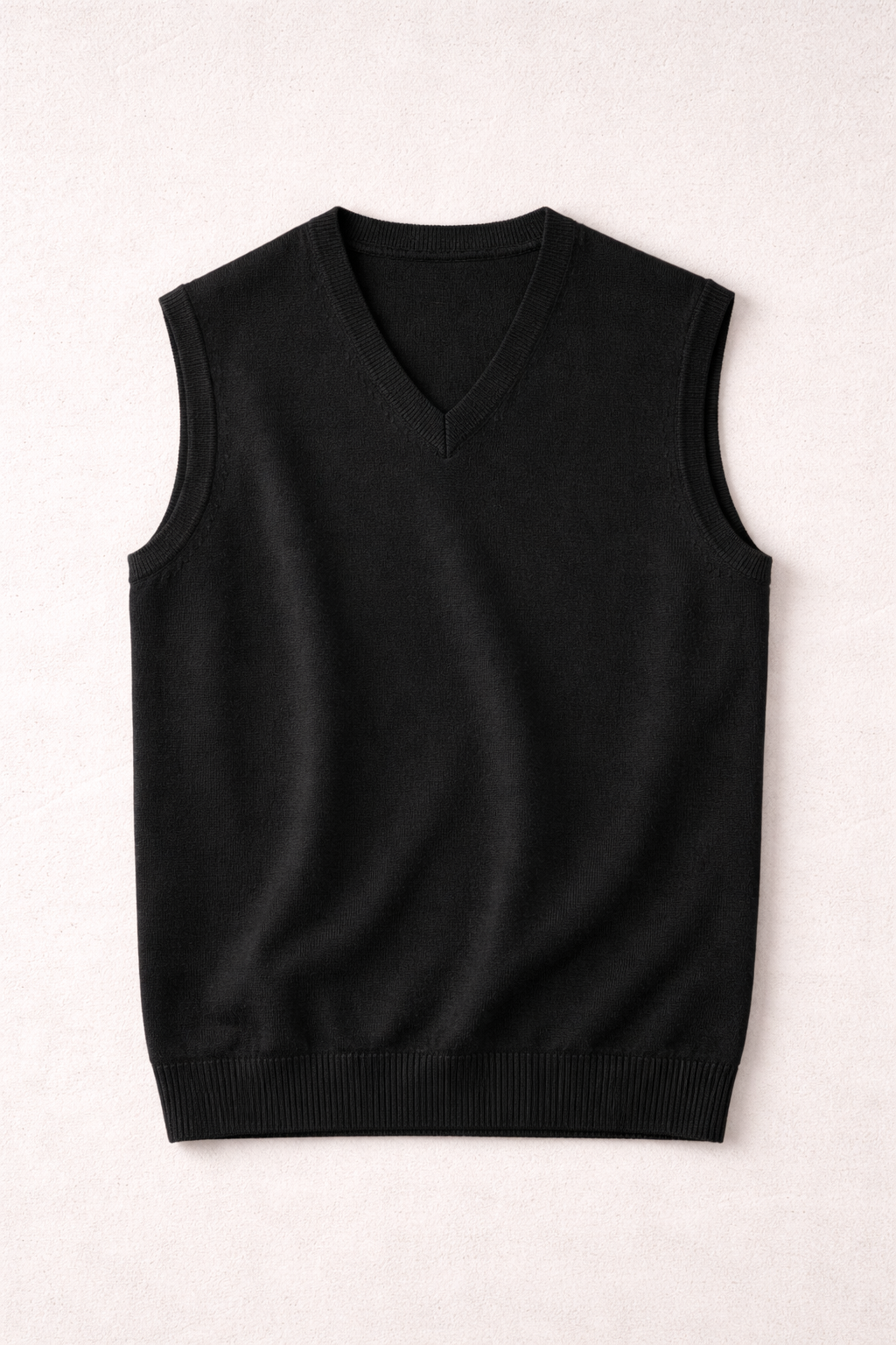 Classic Merino Fine-Gauge Knit Vest