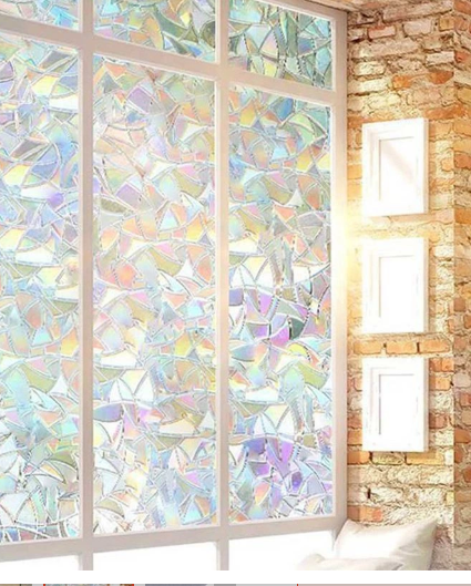 Rainbow Window Sun Catcher Sticker.