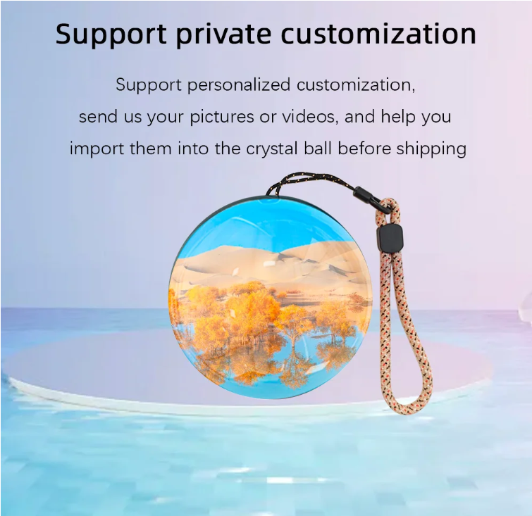 Digital Customizable Video Sphere.