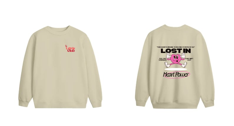 Lost In The Power Of Love Sweater