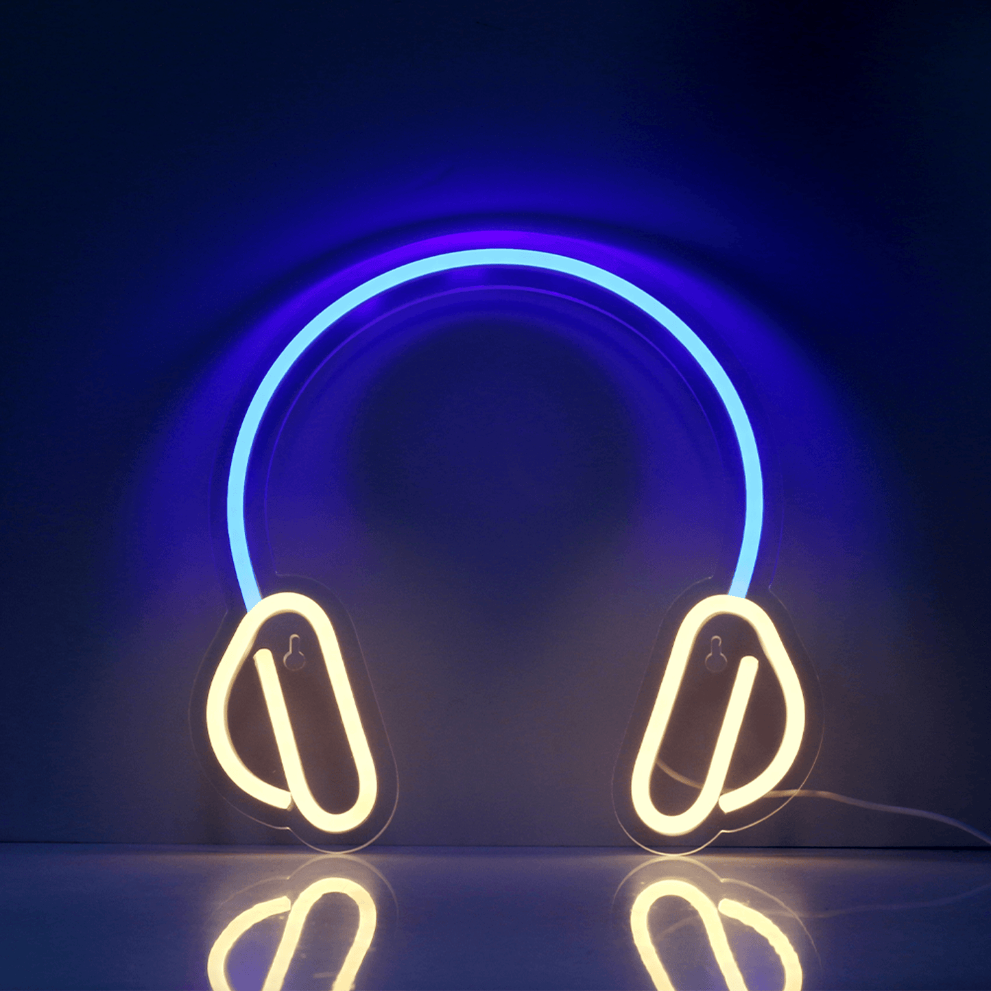 Headphones Led Neon Light Sign.
