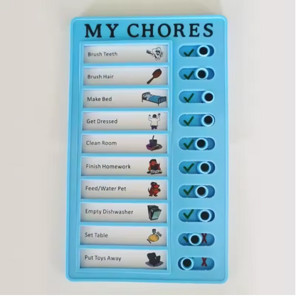 Plastic Memo Board Planner – Daily, Weekly, Monthly Checklist.