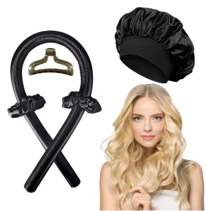 Heatless Hair Curler Rode Headband.