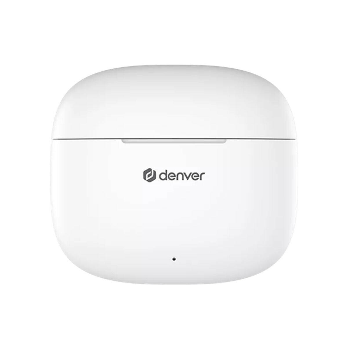 White Bluetooth Earphone Denver TWE-48W.