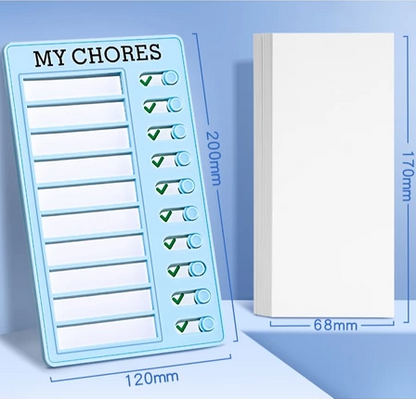 Plastic Memo Board Planner – Daily, Weekly, Monthly Checklist.