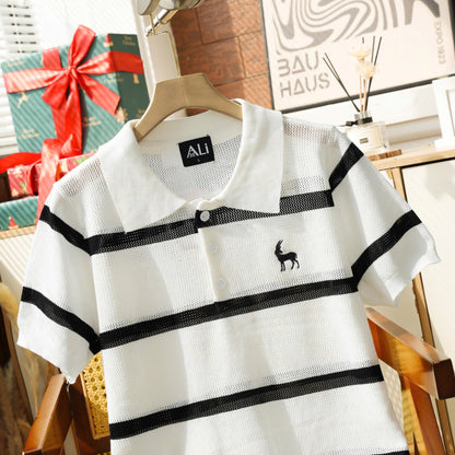 Knitted Polo Shirt
