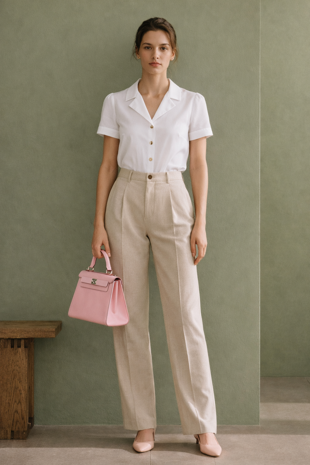 The Parisian Linen Blouse