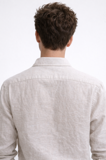 The Milano Tailored Linen Shirt