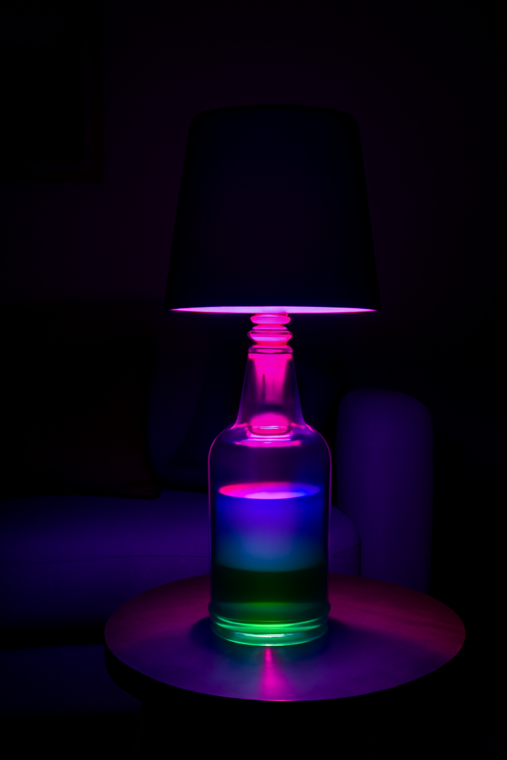 LED Water Bottle Lamp.