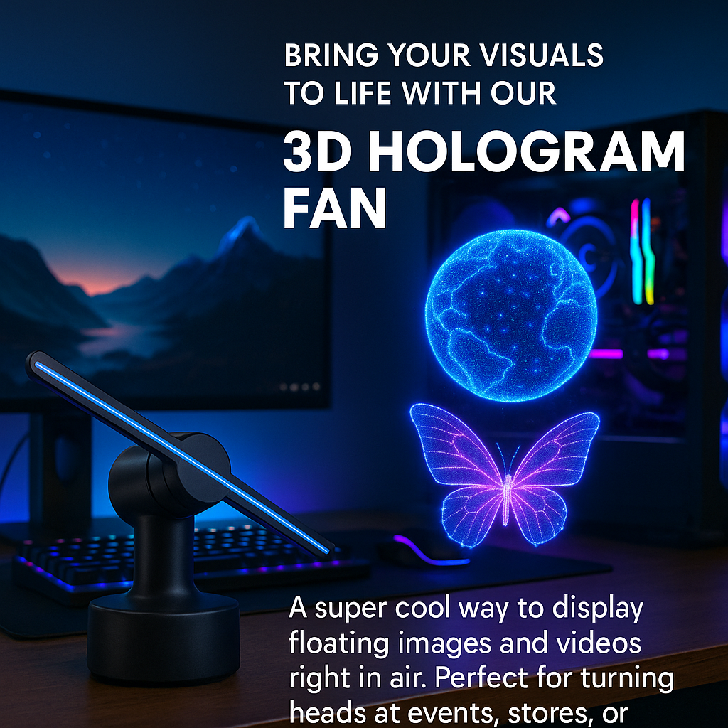 3D Hologram Fan.