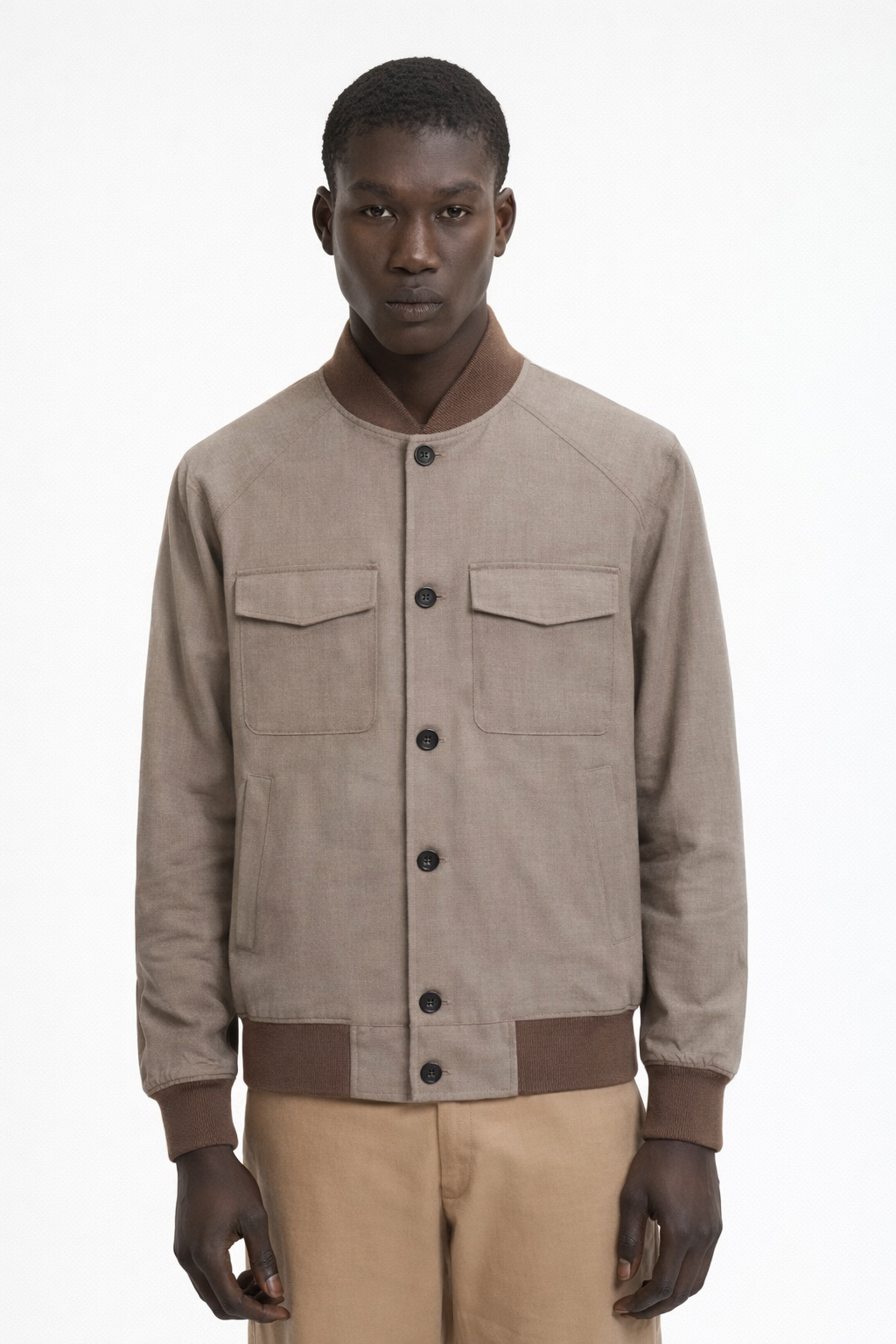The Merino Harrington Jacket