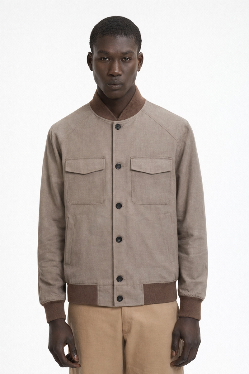 The Merino Harrington Jacket