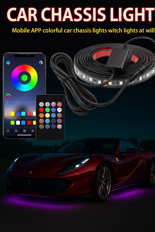 Luxury RGB Underglow Kit For Cars.