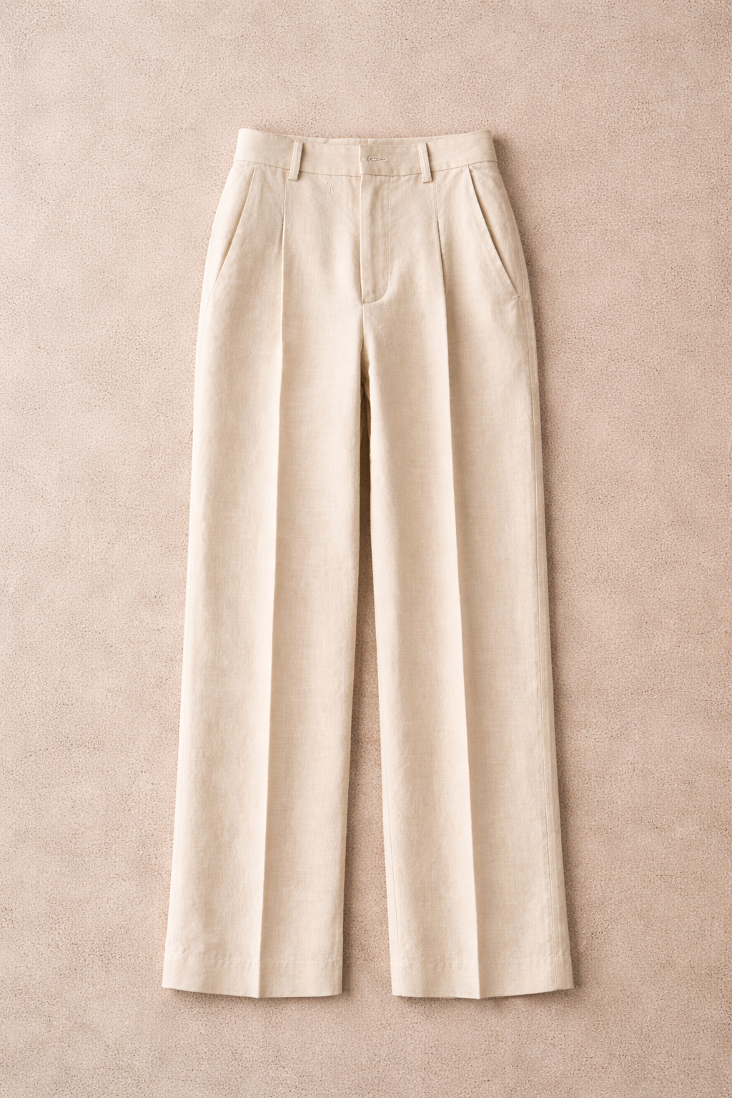 Summer Relaxed Wide-Leg Trousers