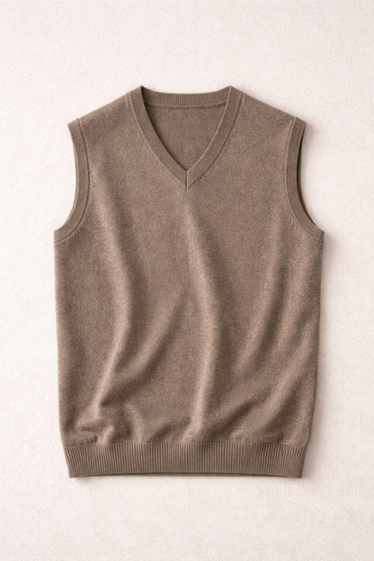Classic Merino Fine-Gauge Knit Vest