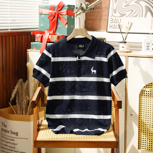 Knitted Polo Shirt