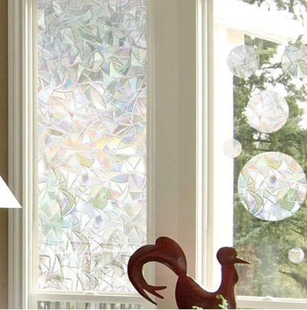 Rainbow Window Sun Catcher Sticker.