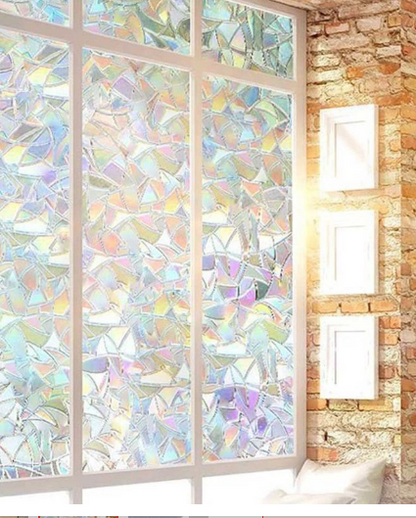 Rainbow Window Sun Catcher Sticker.