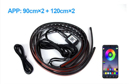Luxury RGB Underglow Kit For Cars.
