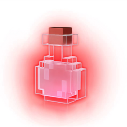 Changing Color Minecraft Portion Lamp.
