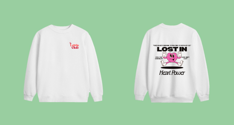 Lost In The Power Of Love Sweater