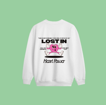 Lost In The Power Of Love Sweater