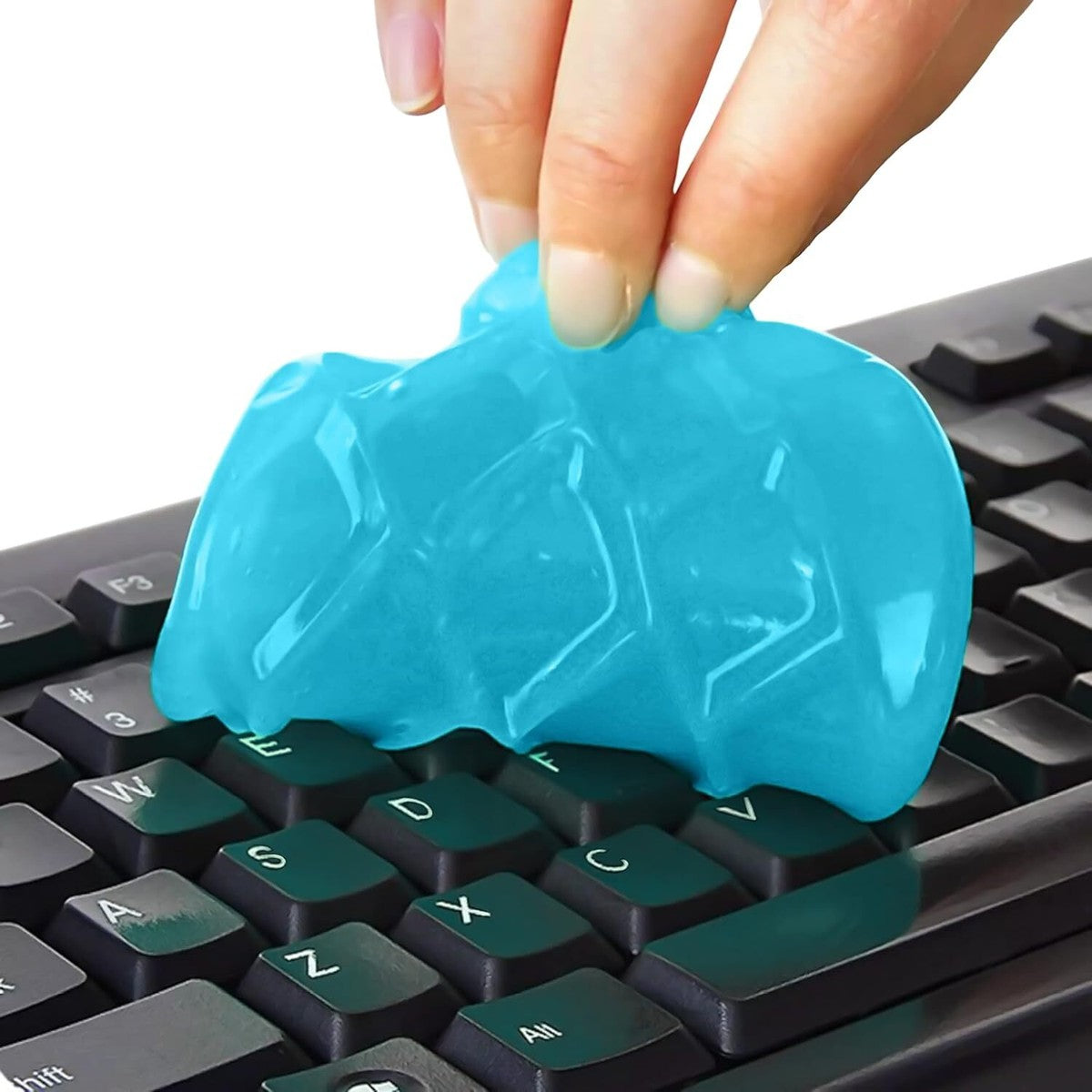SlimeSweep – Reusable Gel Cleaner for Tech, Car & More.