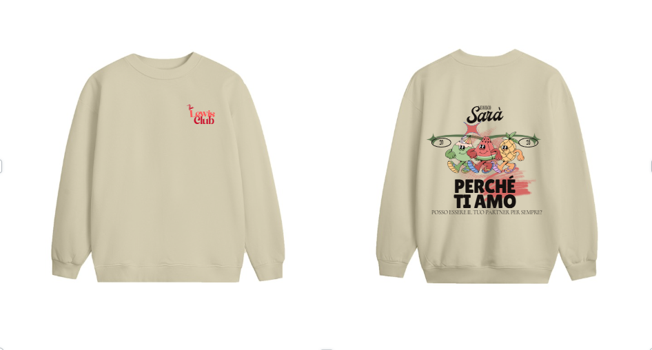 Will You Be My Love? Sweater